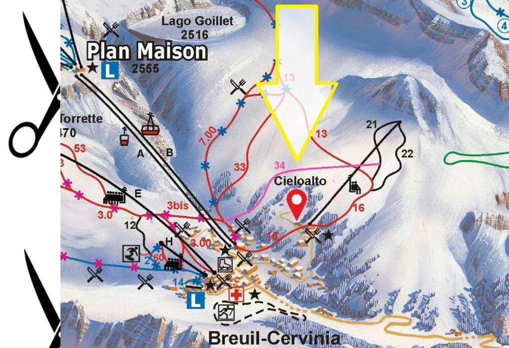 Le Petit Refuge Cervinia Apartamento Breuil-Cervinia Exterior foto